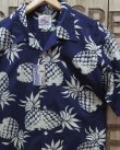 画像1: DUKE Kahanamoku -"DUKE'S PINEAPPLE" COTTON HAWAIIAN SHIRT- 