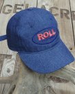 画像1: BARNS -DENIM BASEBALL CAP "ROLL"- 