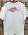 画像2: BARNS -SLUB RINGER PRINT TEE "ROLL"- 