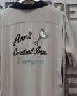 画像1: Style Eyes -RAYON BOWLING SHIRT "ANN'S CARDIAL INN"- 