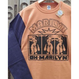 画像: TOYS McCOY -LONG SLEEVE TEE / MARILYN MONROE "OH MARILYN"- 