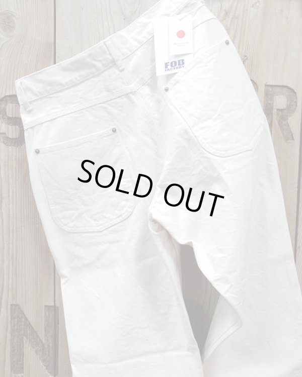 画像2: FOB FACTORY F0530 -COTTON DUCK WORK PANTS- 