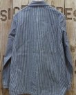 画像5: HEADLIGHT -11oz. HICKORY STRIPE WORK COAT- 