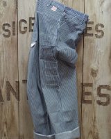 画像: HEADLIGHT -11oz. HICKORY STRIPE DUNGAREES- 