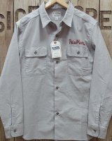 画像: Pherrow's "24W-PLWS-E" Cotton Twill Work Shirt 