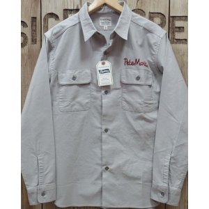 画像: Pherrow's "24W-PLWS-E" Cotton Twill Work Shirt 