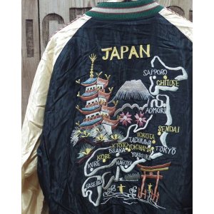 画像: TAILOR TOYO -SOUVENIR JACKET "JAPAN MAP" × "GOLD DRAGON"- 