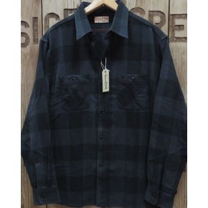 画像: SUGAR CANE -TWILL CHECK WORK SHIRT- BUFFALO CHECK 