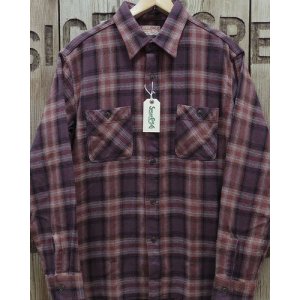 画像: SUGAR CANE -TWILL CHECK WORK SHIRT- OMBRE CHECK 