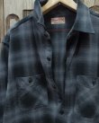 画像2: SUGAR CANE -TWILL CHECK WORK SHIRT- OMBRE CHECK 