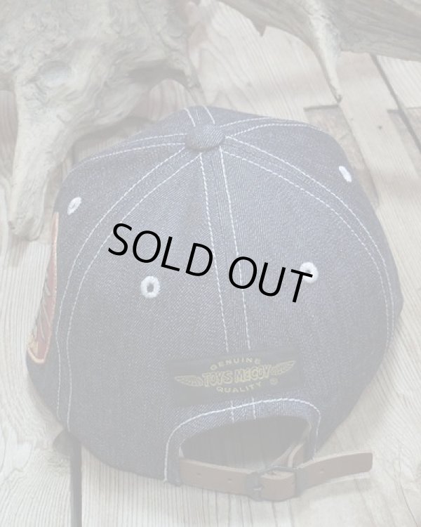画像4: TOYS McCOY -U.S. NAVY DENIM CAP / SNOOPY "RADIOMAN"- 