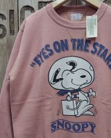 画像: TOYS McCOY -SWEAT SHIRT "SNOOPY EYES ON THE STARS"- 