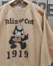 画像4: TOYS McCOY -GARMENT DYING SWEAT SHIRT "FELIX THE CAT 1919"- 