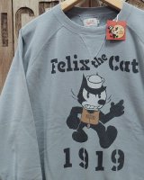 画像: TOYS McCOY -GARMENT DYING SWEAT SHIRT "FELIX THE CAT 1919"- 