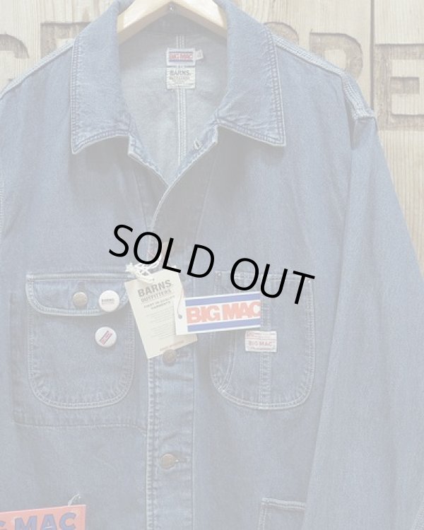 画像1: BARNS "BR-24421" × BIG MAC DENIM COVERALL 
