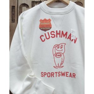 画像: CUSHMAN 26901P -PRINT SET IN SLEEVE SWEAT- 