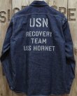 画像5: TOYS McCOY -DENIM WORK SHIRT "SNOOPY ASTRONAUT RECOVERY TEAM"- 