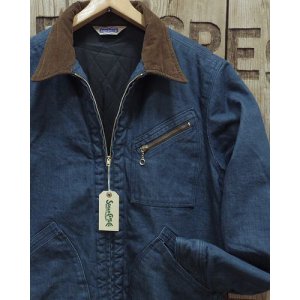 画像: Sugar Cane & Co. -BROKEN DENIM × CORDUROY PADDED WORK JACKET- 