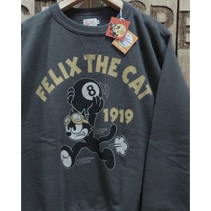 画像: TOYS McCOY -MILITARY SWEAT SHIRT / FELIX THE CAT "8 BALL"- 