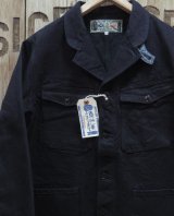 画像: MFSC -16oz. MIDNIGHT DENIM "MAR-SUB" WORK JACKET- 