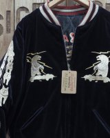 画像: TAILOR TOYO -Velveteen Souvenir Jacket "MOUNTAIN GOAT" × "ALASKAN FLAG"- 