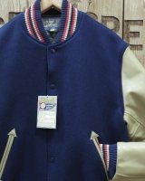 画像: Whitesville -30oz. WOOL MELTON AWARD JACKET "SOLID"- 