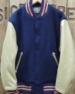 画像2: Whitesville -30oz. WOOL MELTON AWARD JACKET "SOLID"- 