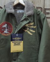 画像: TOYS McCOY - N-1 DECK JACKET SNOOPY "RADIOMAN" - 