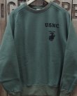 画像2: Buzz Rickson's -FREEDOM SLEEVE SWEAT SHIRT "USMC"- 