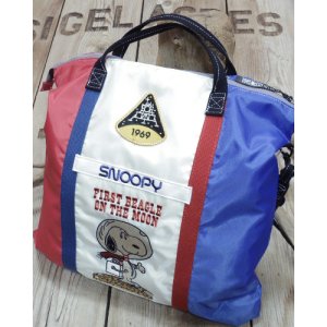 画像: TOYS McCOY -NYLON HELMET BAG / SNOOPY "FIRST BEAGLE ON THE MOON"- 