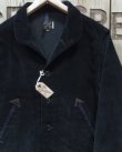 画像1: MFSC Made in U.S.A. -BLACK CORDUROY "SANTA FE" CAMPUS BLOUSE- 