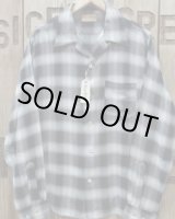 画像: SUGAR CANE -RAYON OMBRE CHECK OPEN SHIRT- 