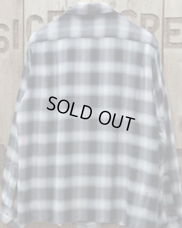 画像5: SUGAR CANE -RAYON OMBRE CHECK OPEN SHIRT- 