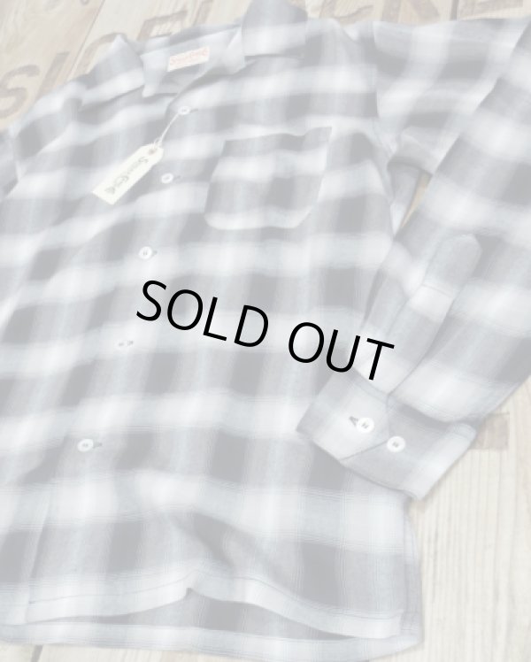 画像4: SUGAR CANE -RAYON OMBRE CHECK OPEN SHIRT- 