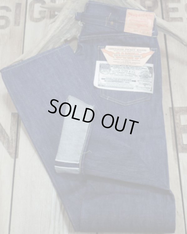 画像2: SUGAR CANE -Super "Denim" Collectibles #5 14.25oz. BLUE DENIM WAIST OVERALLS 1942 MODEL- 