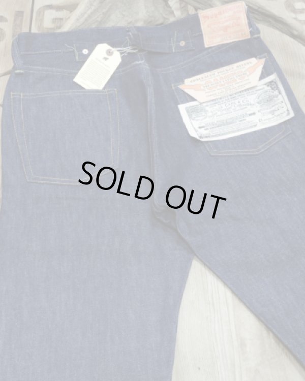 画像3: SUGAR CANE -Super "Denim" Collectibles #5 14.25oz. BLUE DENIM WAIST OVERALLS 1942 MODEL- 