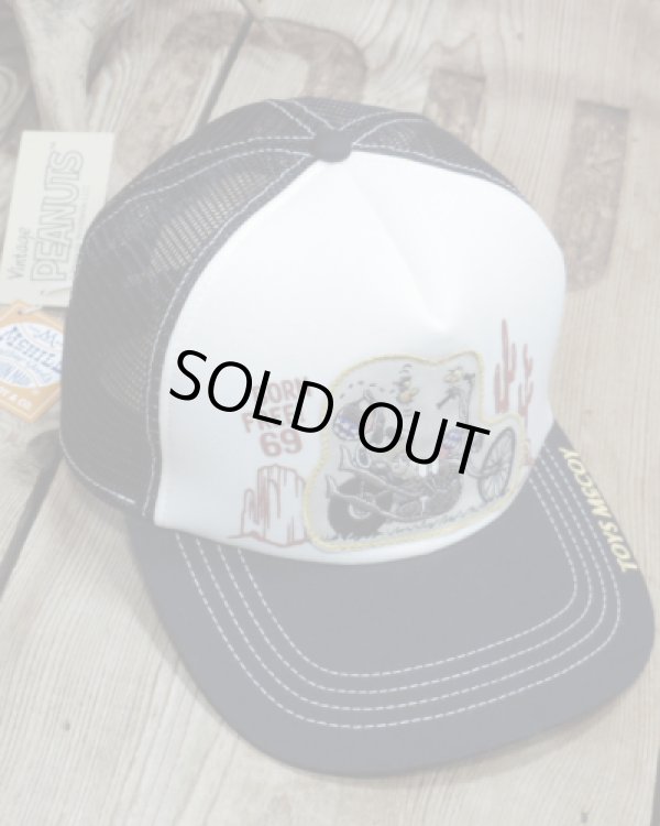 画像1: TOYS McCOY -MESH CAP / SNOOPY "BORN FREE! 69"- 