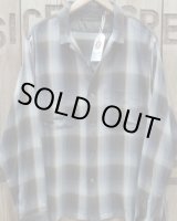 画像: FULLCOUNT 4092 -Rayon Check Open Collar Shirt- 