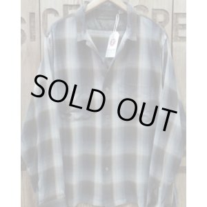 画像: FULLCOUNT 4092 -Rayon Check Open Collar Shirt- 