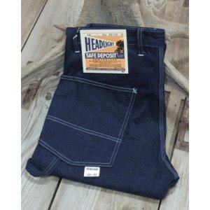 画像: HEADLIGHT -11oz. BLUE DENIM ZIP FLY DUNGAREES- 