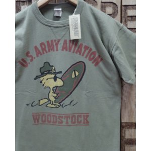 画像: TOYS McCOY -SNOOPY TEE / WOODSTOCK "U.S. ARMY AVIATION"- 