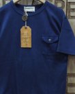 画像1: SUGAR CANE -INDIGO DYE POCKET T-SHIRT- 