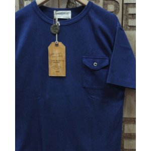 画像: SUGAR CANE -INDIGO DYE POCKET T-SHIRT- 