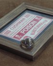 画像1: CUSHMAN 29018 -SKULL & CROSS BONE SILVER RING- 