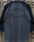 画像2: TOYS McCOY -CROPPED RAGLAN TEE "DURABLE ONE STAR"- 