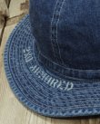 画像4: BUZZ RICKSON'S -HAT, WORKING, DENIM VINTAGE WASHED STENCIL- 