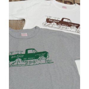 画像: CUSHMAN 26868 -PRINT TEE (BIG FOOT)- 