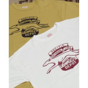 画像: CUSHMAN 26867 -PRINT TEE (GREYHOUND)- 