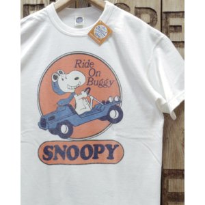 画像: TOYS McCOY -SNOOPY TEE "RIDE ON BUGGY"- 