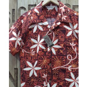 画像: STAR OF HOLLYWOOD "BLUE HAWAII" COTTON TYPEWRITER OPEN SHIRT 